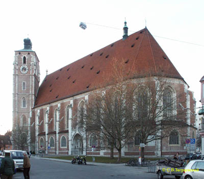 Ингольштадт. Городской собор (конец XIV–начало XVI века).